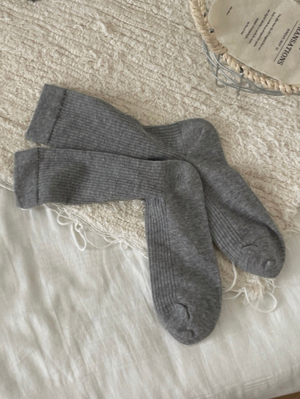 Slouch Rib Socks
